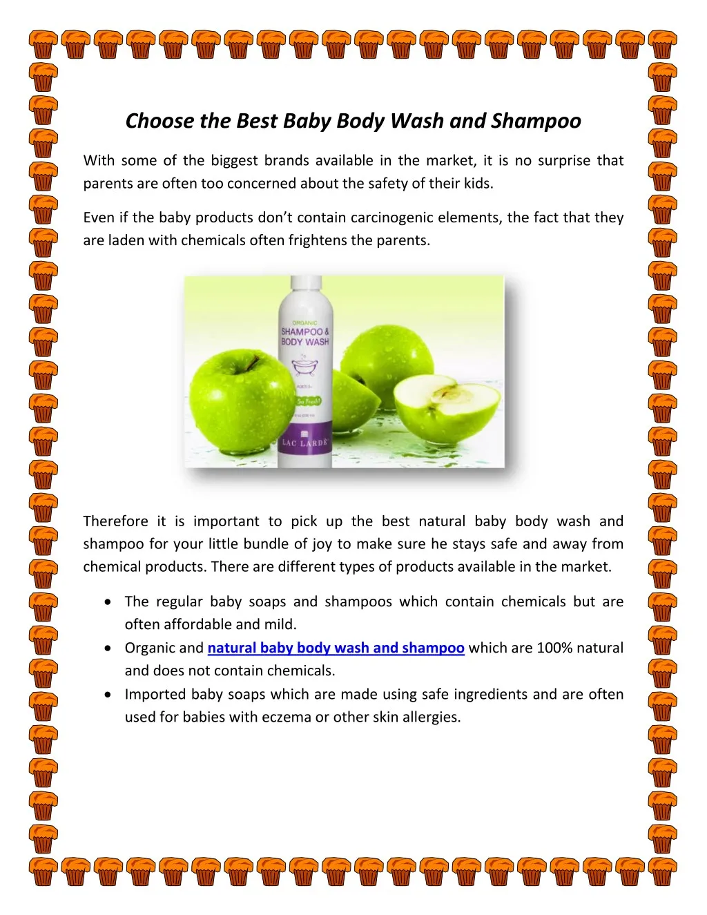 choose the best baby body wash and shampoo best