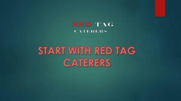 Red Tag Caterers Wedding Event Company In Chandigarh