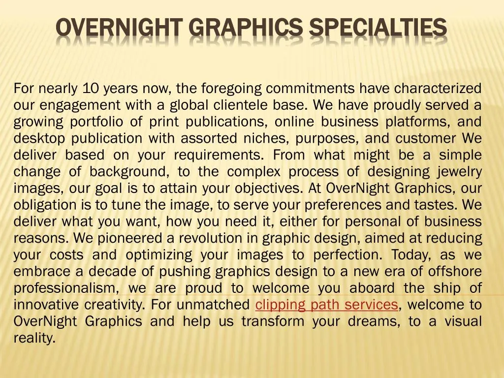 overnight graphics specialties