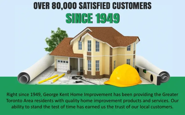 Why Choose George Kent Home Improvement Services