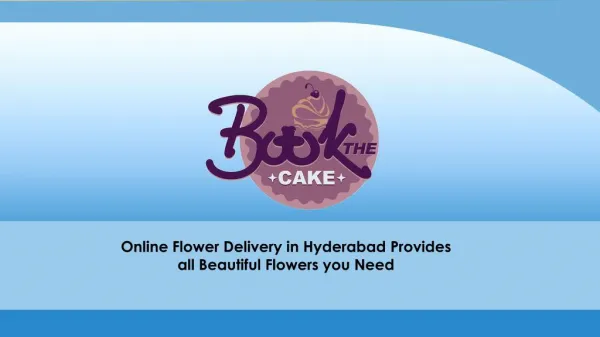 Online flower delivery in Hyderabad provides all beautiful flowers you need