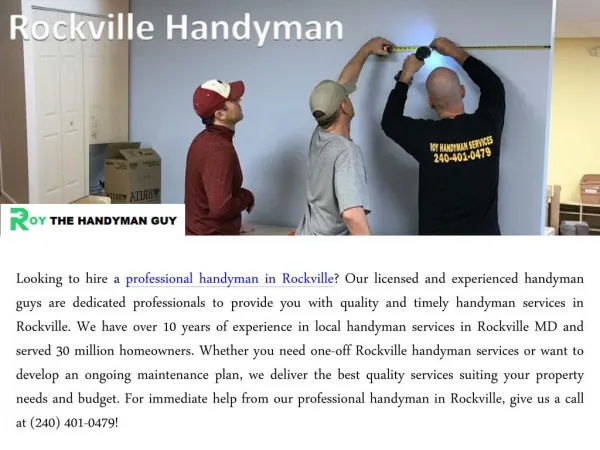 Rockville Handyman