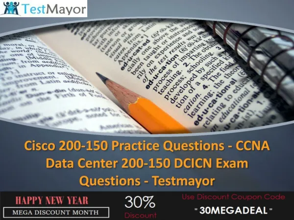200-150 Practice Questions - Ready to Pass in Cisco 200-150 Exam - Testmayor