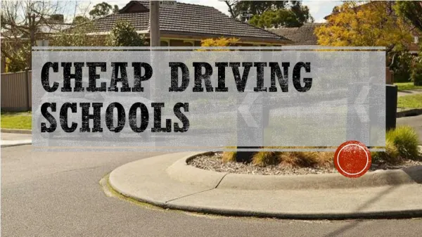 Cheap Driving Schools