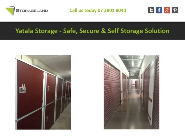Yatala Storage - Safe, Secure & Self Storage Solution