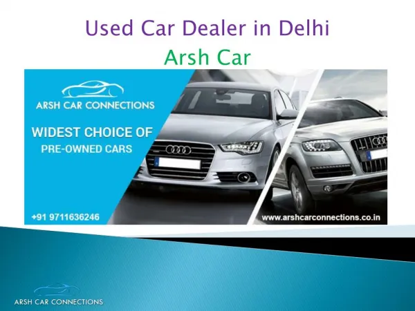 Used Car Dealer in Delhi