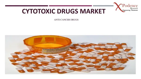 Explore Cytotoxic Drugs Market Global forecast to 2025
