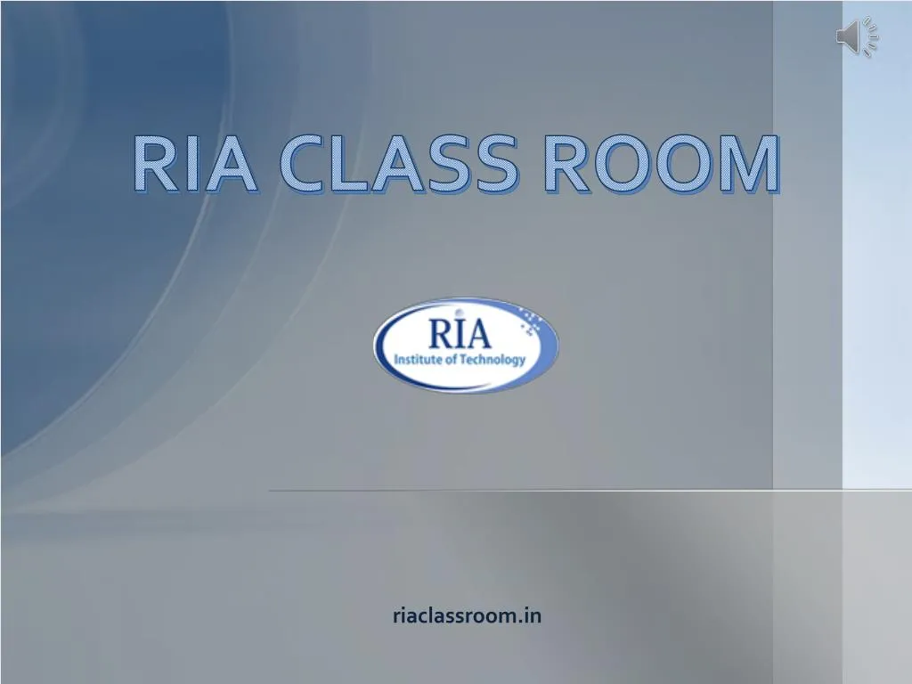 ria class room