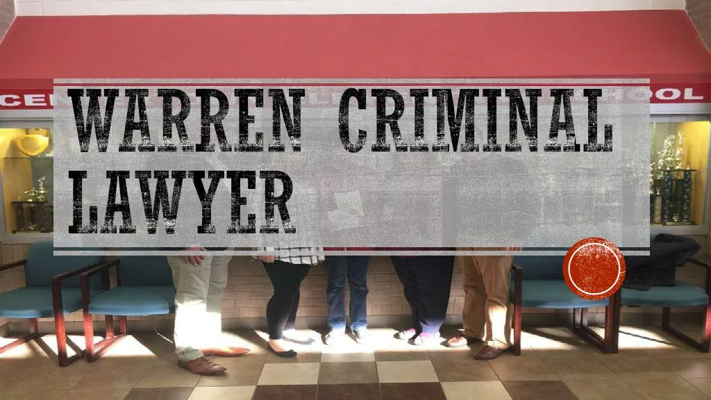 warren criminal lawyer