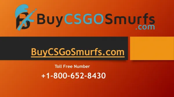 Buy Cs Go Smurf Ranked Accounts to Play Online