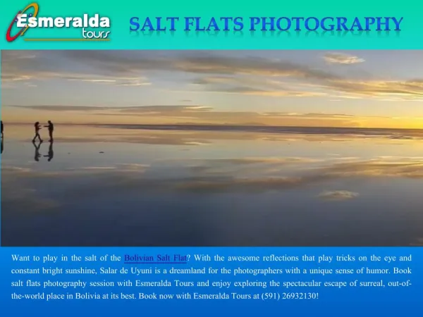 Salt Flats Photography