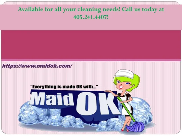 Professional Cleaning Services Oklahoma City