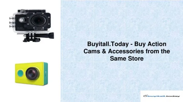 Buyitall.Today - Buy Action Cams & Accessories from the Same Store