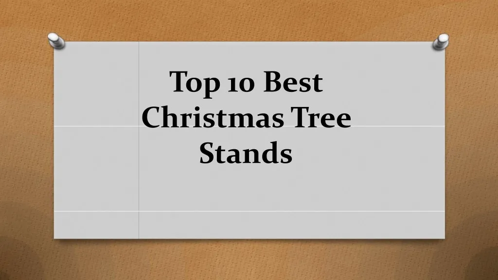 top 10 best christmas tree stands