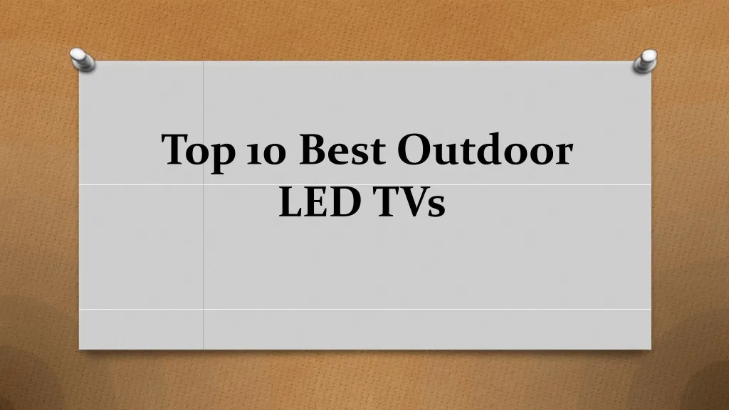 top 10 best outdoor led tvs