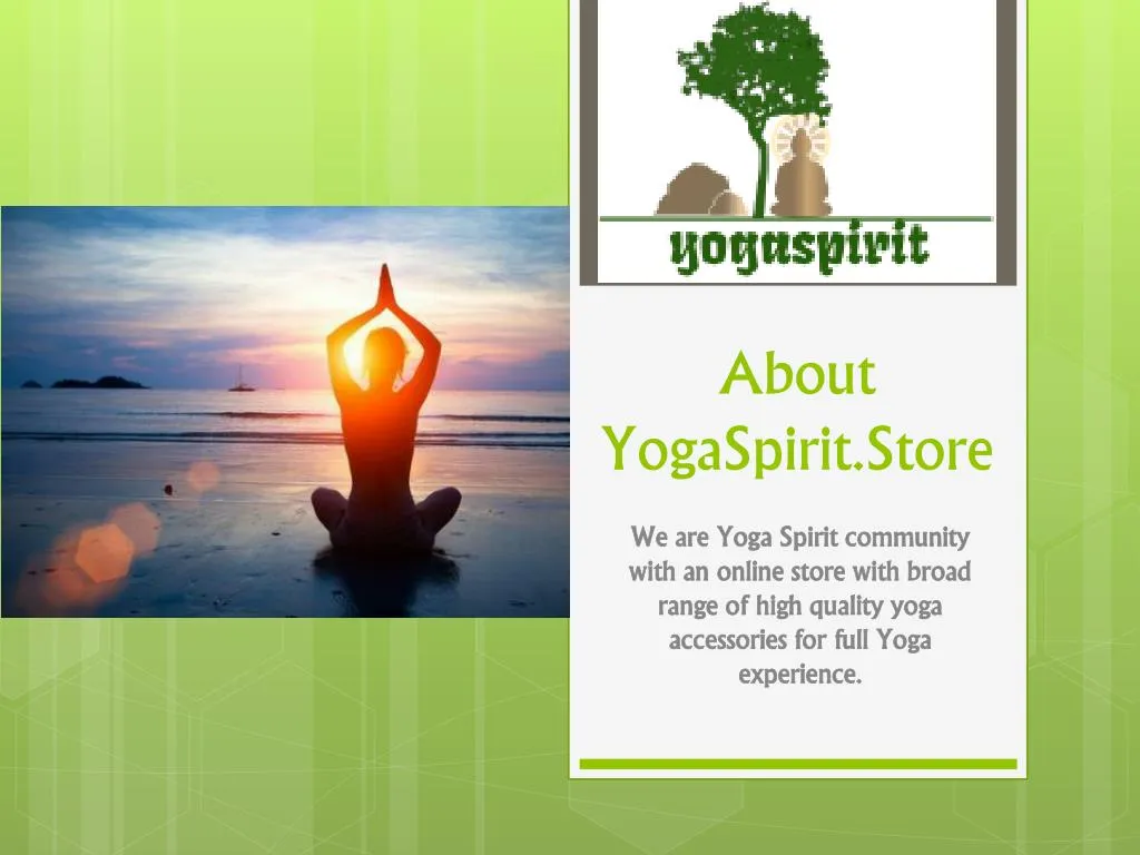 about yogaspirit store