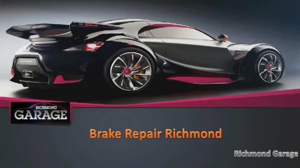 Brake Repair Services - Keep Your Brakes Intact!