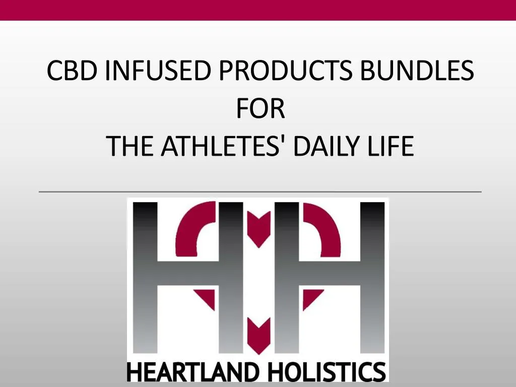 cbd infused products bundles for the athletes daily life