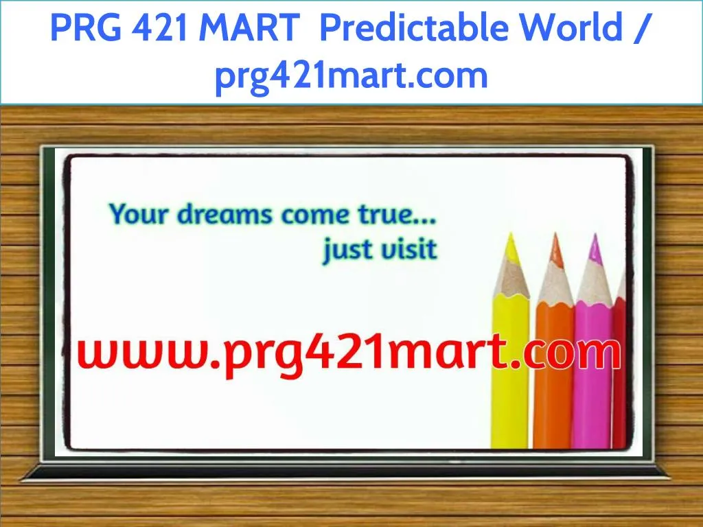 prg 421 mart predictable world prg421mart com