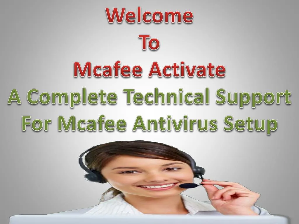 welcome to mcafee activate a complete technical