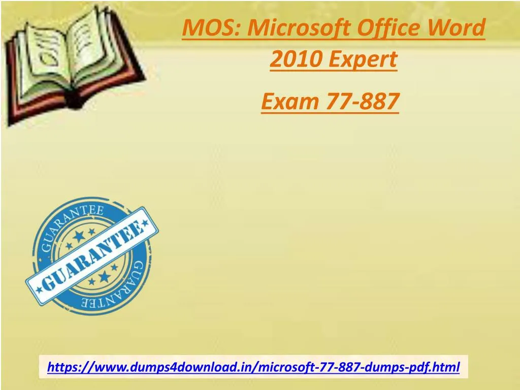 mos microsoft office word 2010 expert