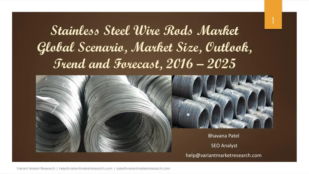 stainless steel wire rods market global scenario market size outlook trend and forecast 2016 2025