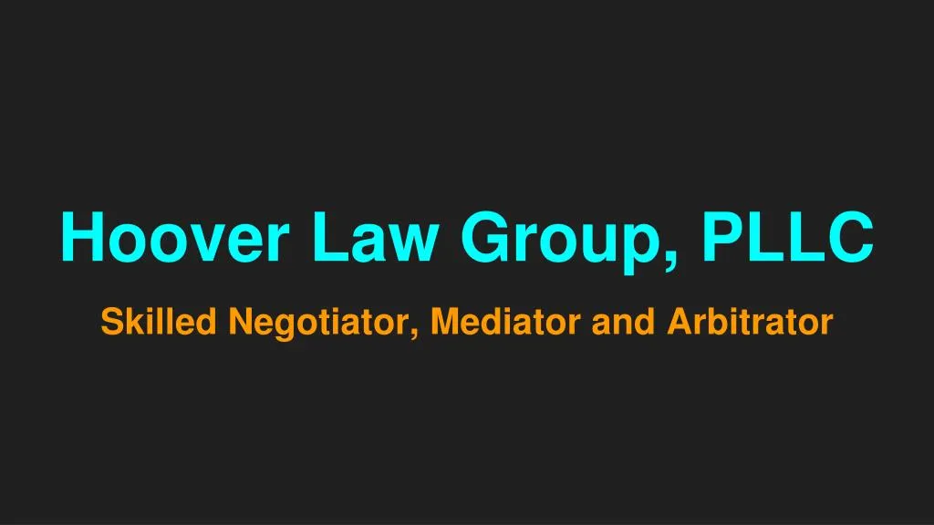 hoover law group pllc