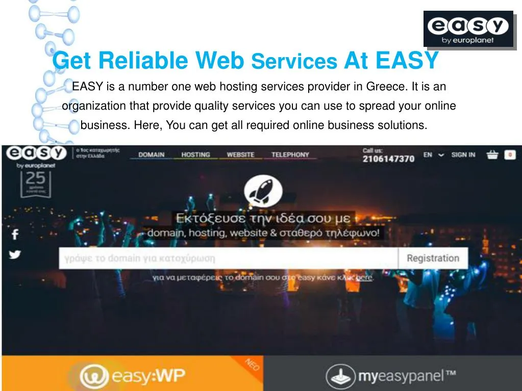 get reliable web services at easy easy
