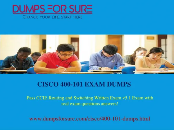 Cisco 400 101 Exam Dumps - Proven Success Formula for Cisco Test