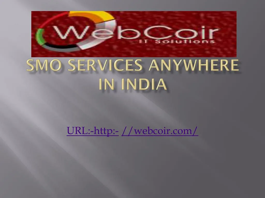 smo services anywhere in india