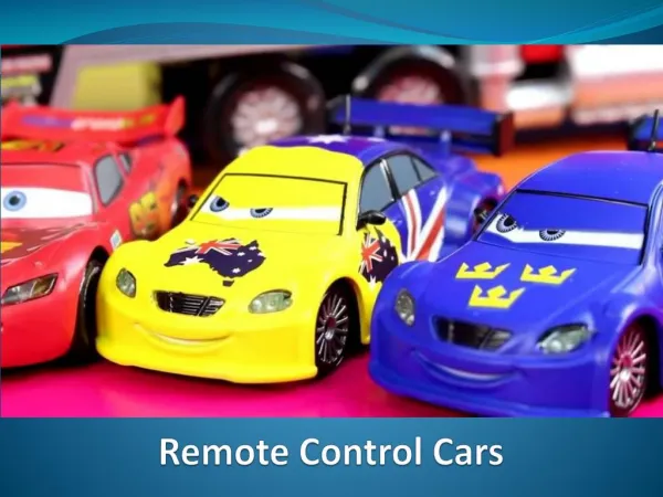 Remote Control Cars for Toddlers