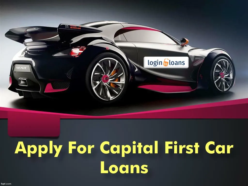 apply for capital first car loans