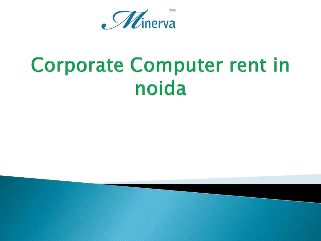 corporate computer rent in noida