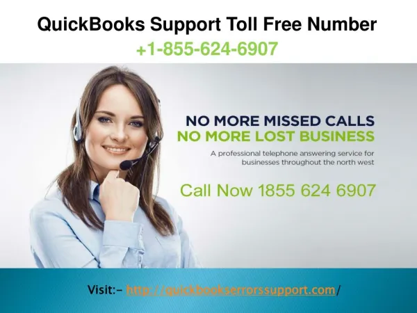 Quickbooks Support Toll Free Phone Number 1-855-624-6907