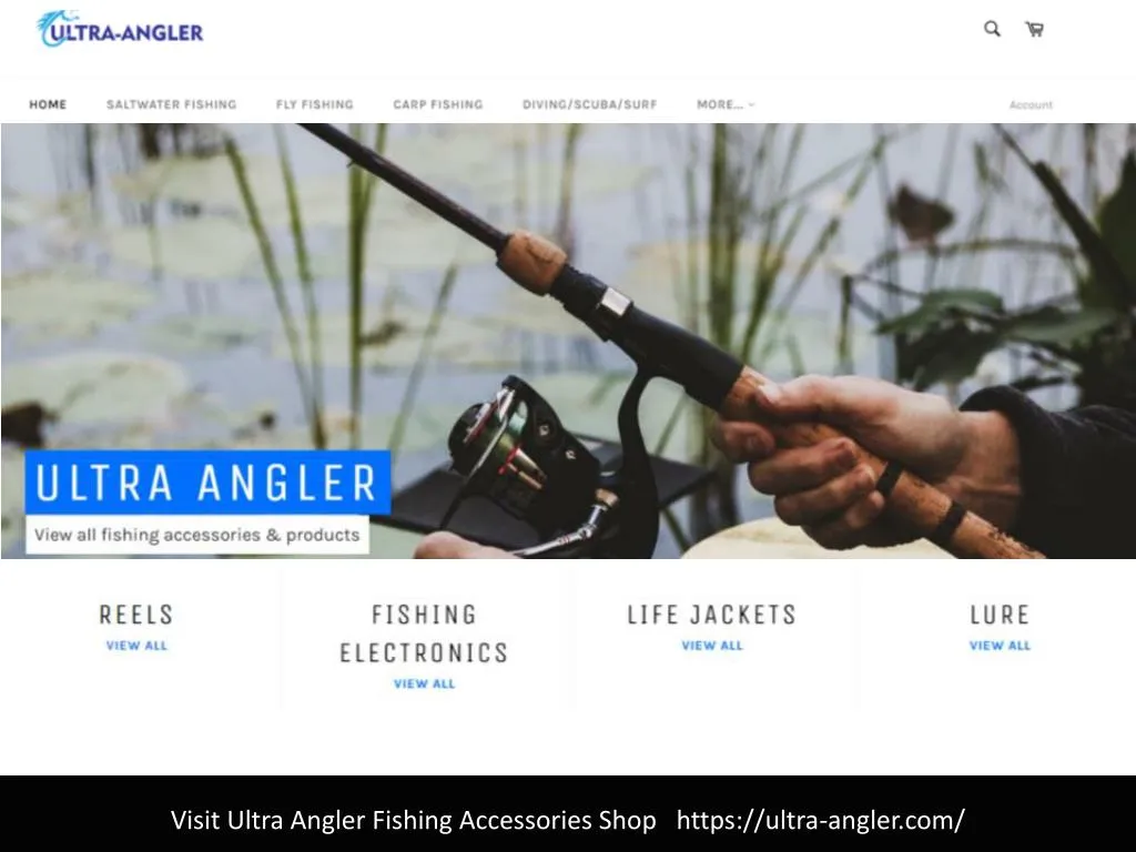 visit ultra angler fishing accessories shop https