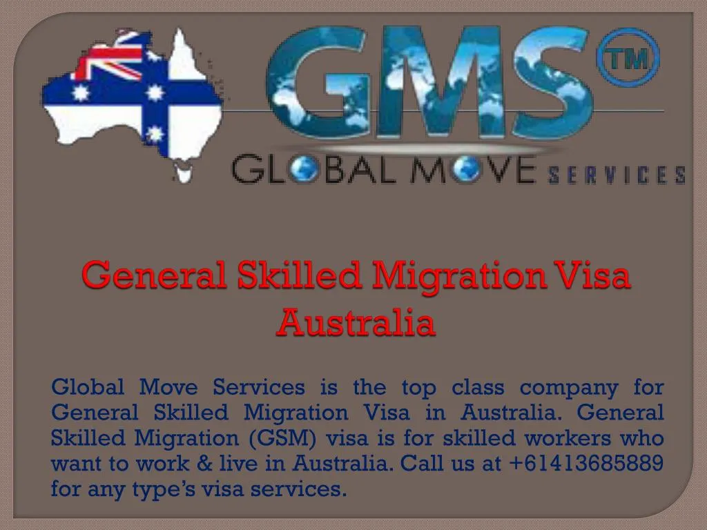 general skilled migration visa australia