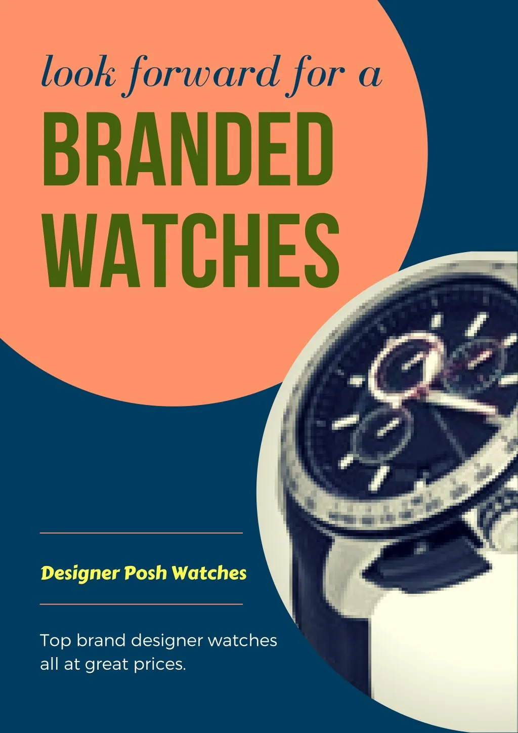 look forward for a branded watches