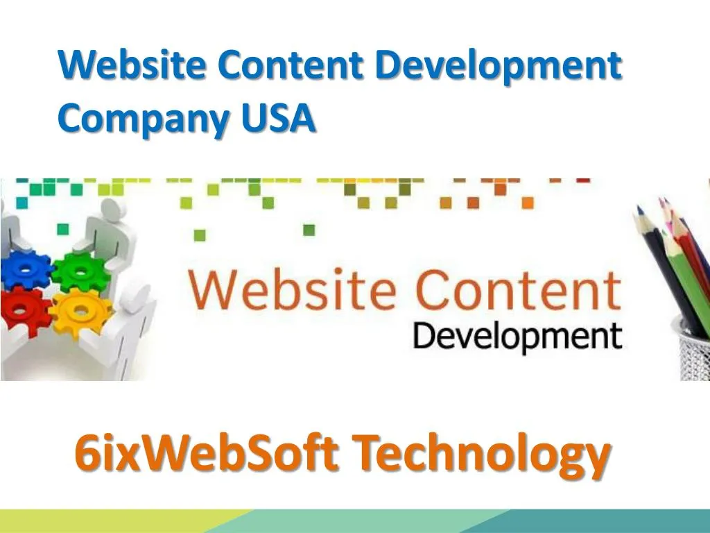 website content development company usa