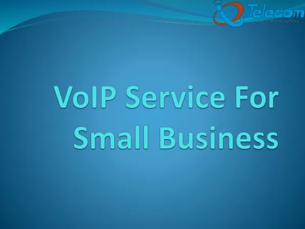 Best VoIP service for small business