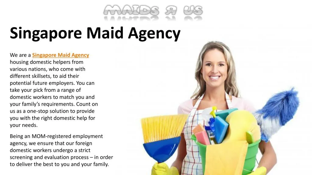 singapore maid agency