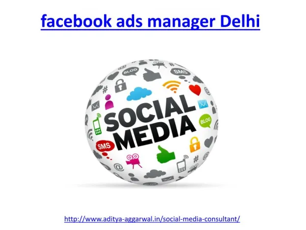 Who is the best facebook ads manager in Delhi
