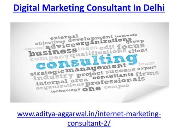 Best digital marketing consultant in delhi