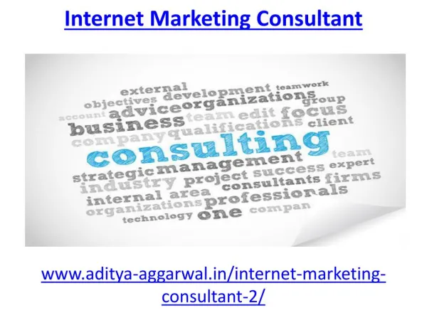 leading internet marketing consultant in India
