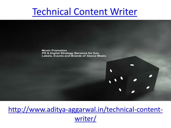 Get the best technical content writer