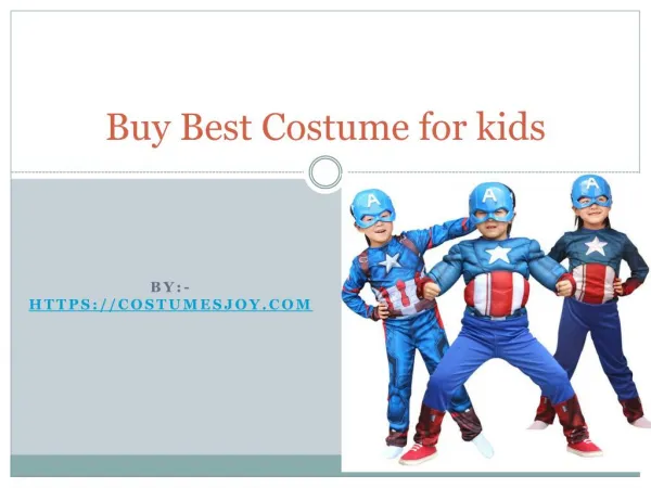 Buy Kids Costumes from Movie and Cartoons- Cheap Costumes for Kids