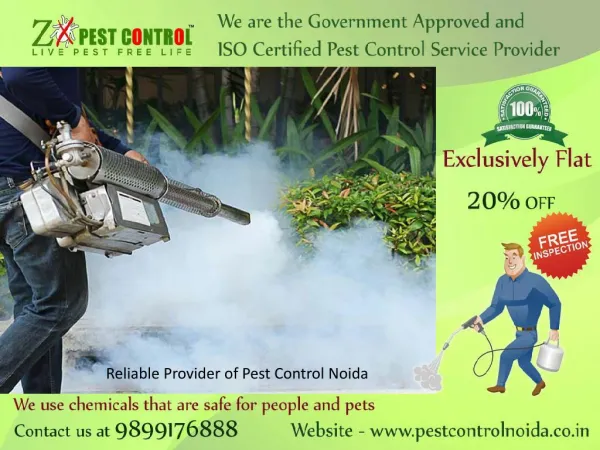 Reliable Provider of Pest Control Noida