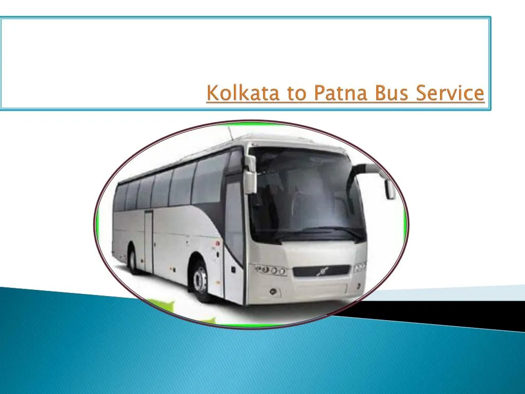 kolkata to patna bus service