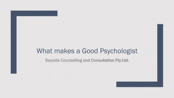 Is it Worth to Consult for a Psychologist?