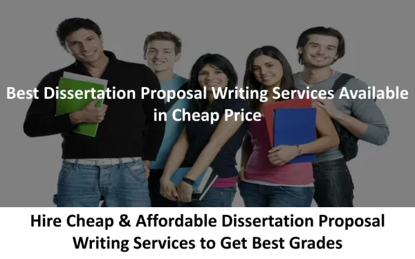 Dissertation Proposal Writing Services Available in Cheap Price