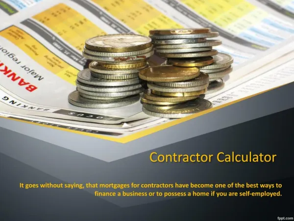 Contractor Mortgages Made Easy